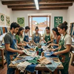 Projetos de upcycling e moda sustentável com impacto social